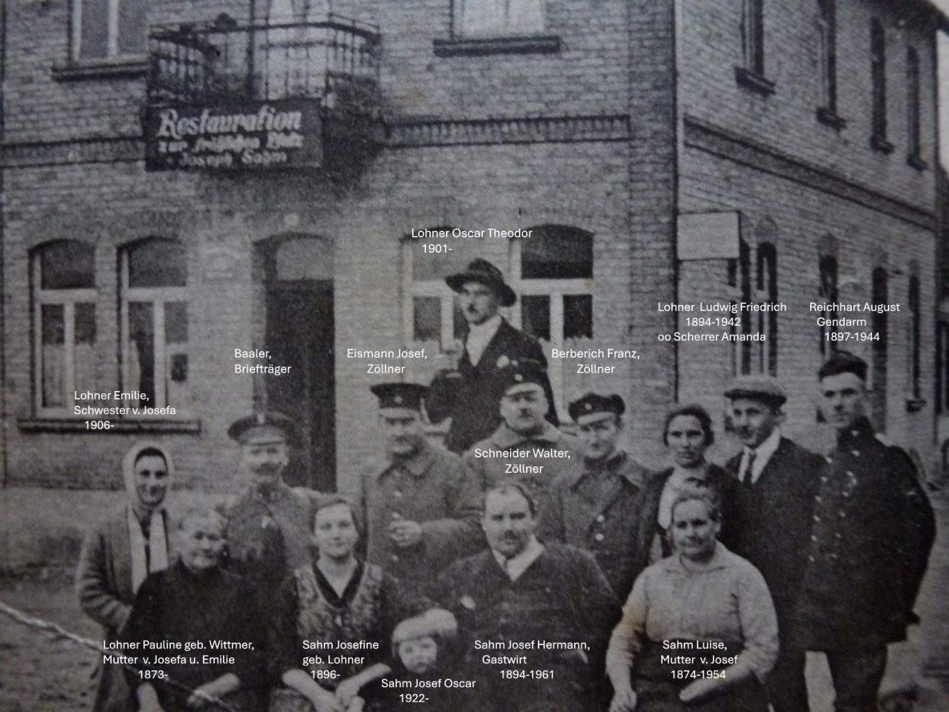 Die Nachforschungen von Norbert Wegmann haben ergeben, dass das Bild in der Zeit zwischen März 1926 und Dezember 1928 entstand. Oskar Lohner