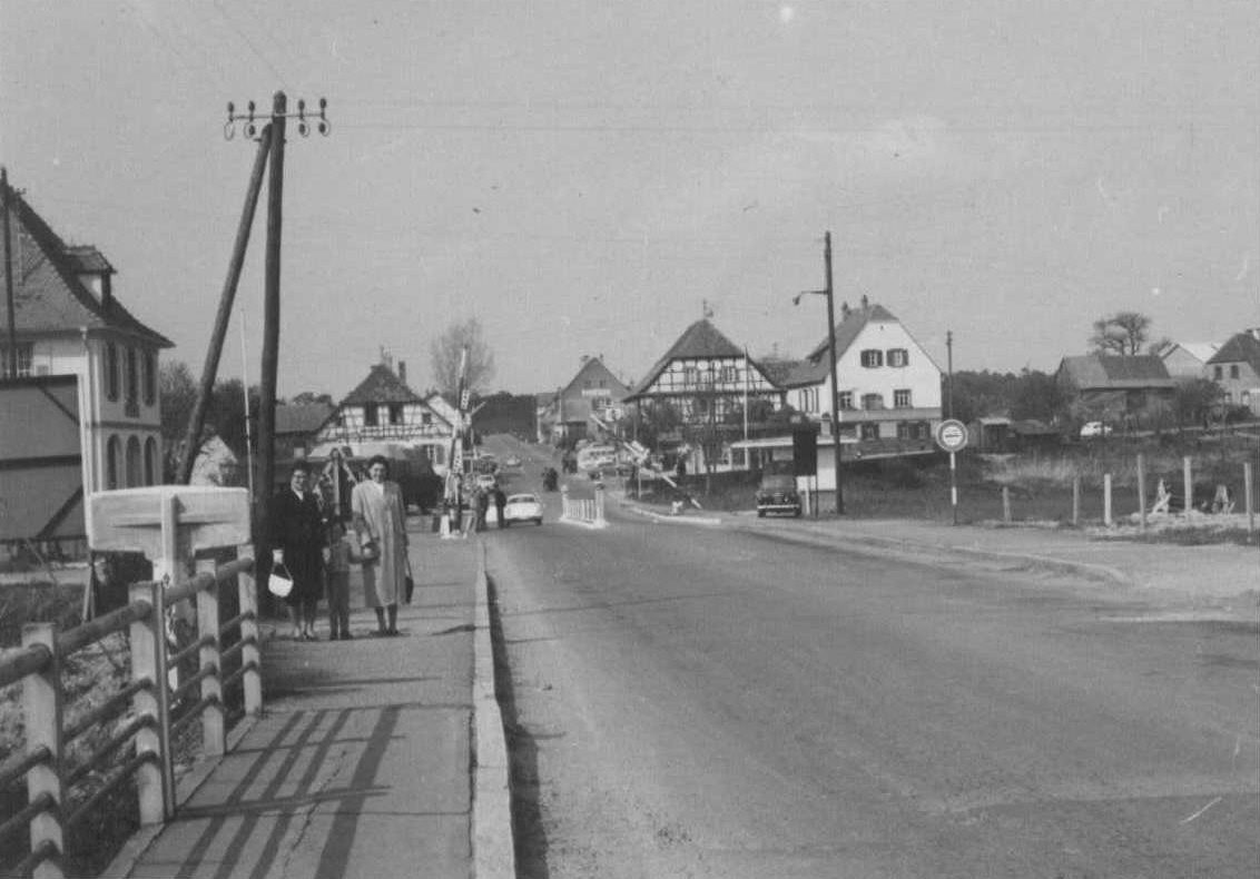 Grenzübergang 1963.