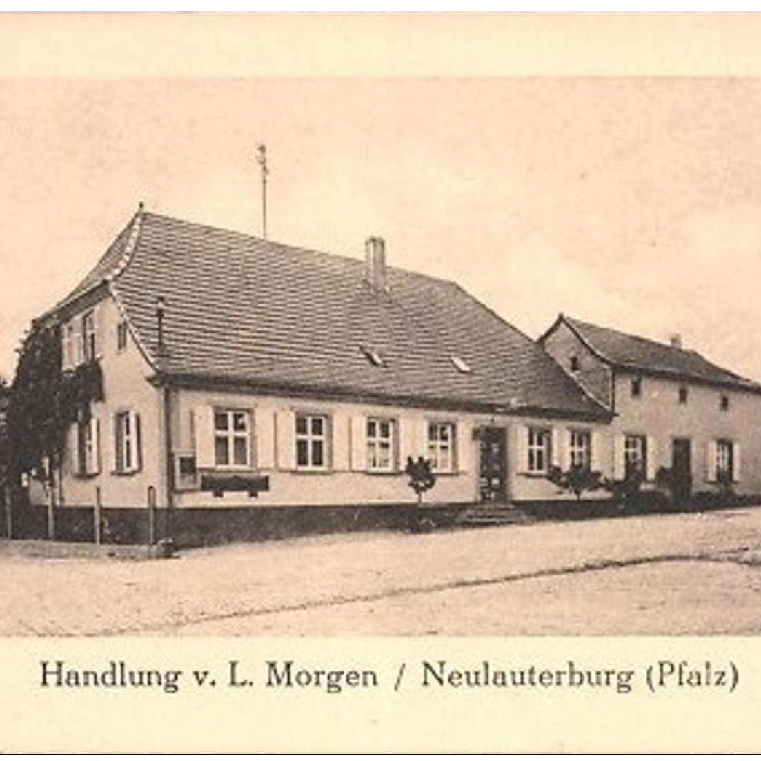 Das ehemalige Gasthaus zum Pfälzerhof. Dann über Jahrzehnte bekannt als Tante-Emma-Laden der Witwe Agnes Morgen