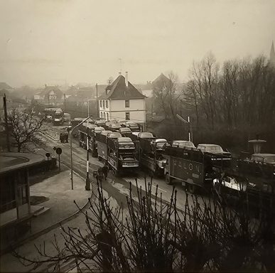 Grenzübergang Anfang der 1970er Jahre