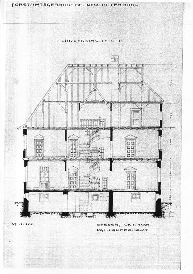 Gebäudeplan 1907