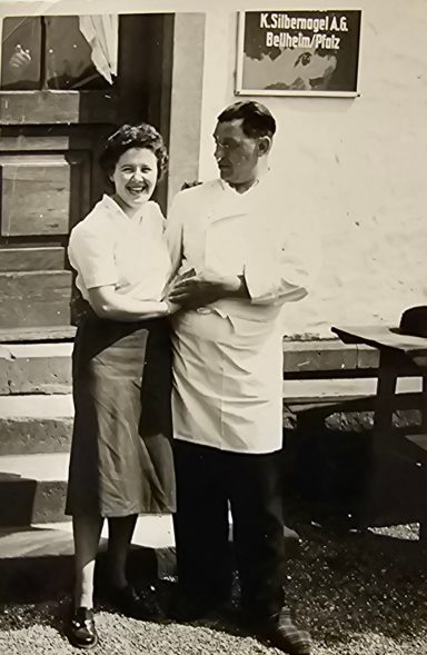 Karl Burkard und Klara, geb. Lauber.
