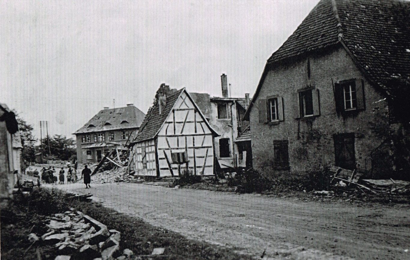 Scheibenhardter Straße im Juni 1940