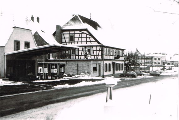Tankstelle 1957