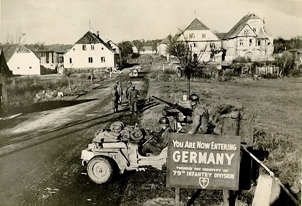 Die amerikanische 79 th Infantry Division vor den Toren Neulauterburgs