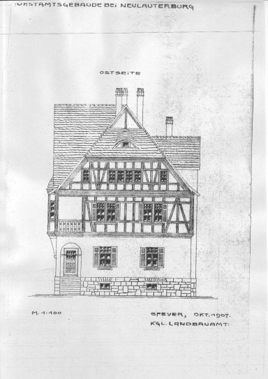 Gebäudeplan 1907