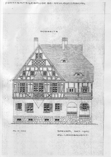 Gebäudeplan 1907