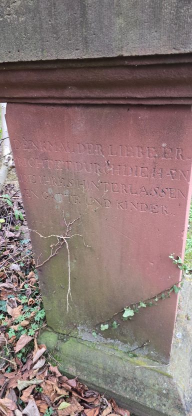 Epitaph Friedhof Lauterburg