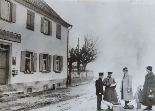 Bayrischer Hof vermutlich vor 1900.