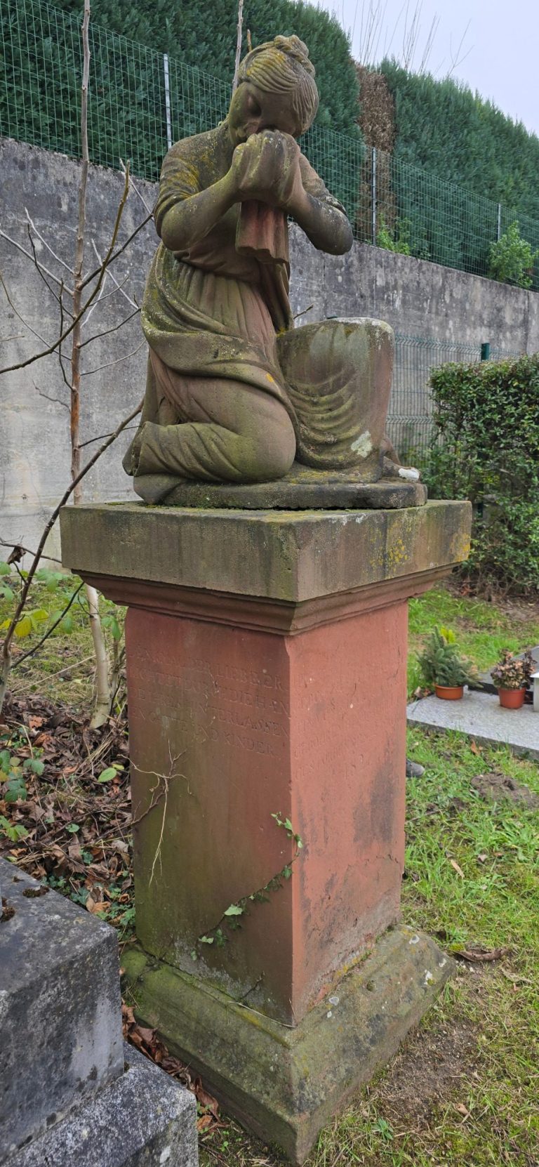 Epitaph in Lauterburg.